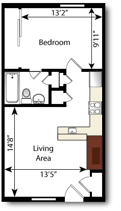 1BR/1BA - Logan Court