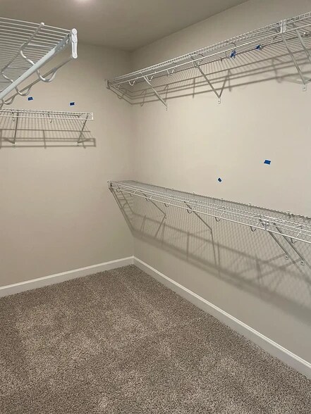 Primary bedroom closet - 2511 Greenmarket Dr