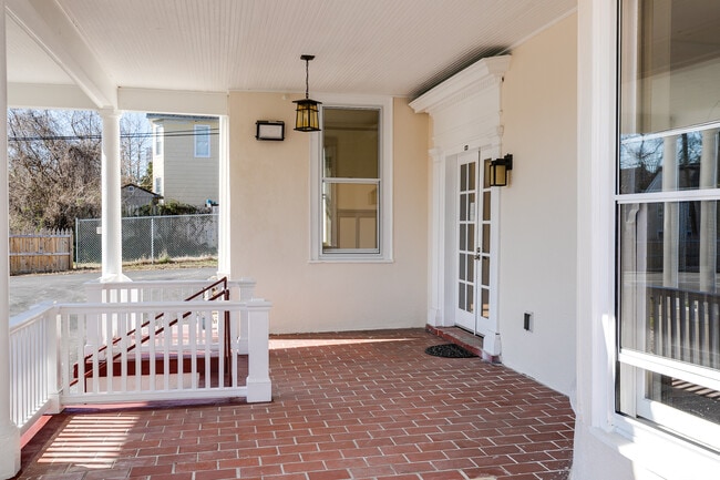 Porch facing downtown - 2112 Monteiro Ave