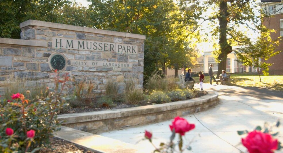 Enjoy the serene Musser Park, just a couple of blocks away from your apartment. - 15 South Lime Street