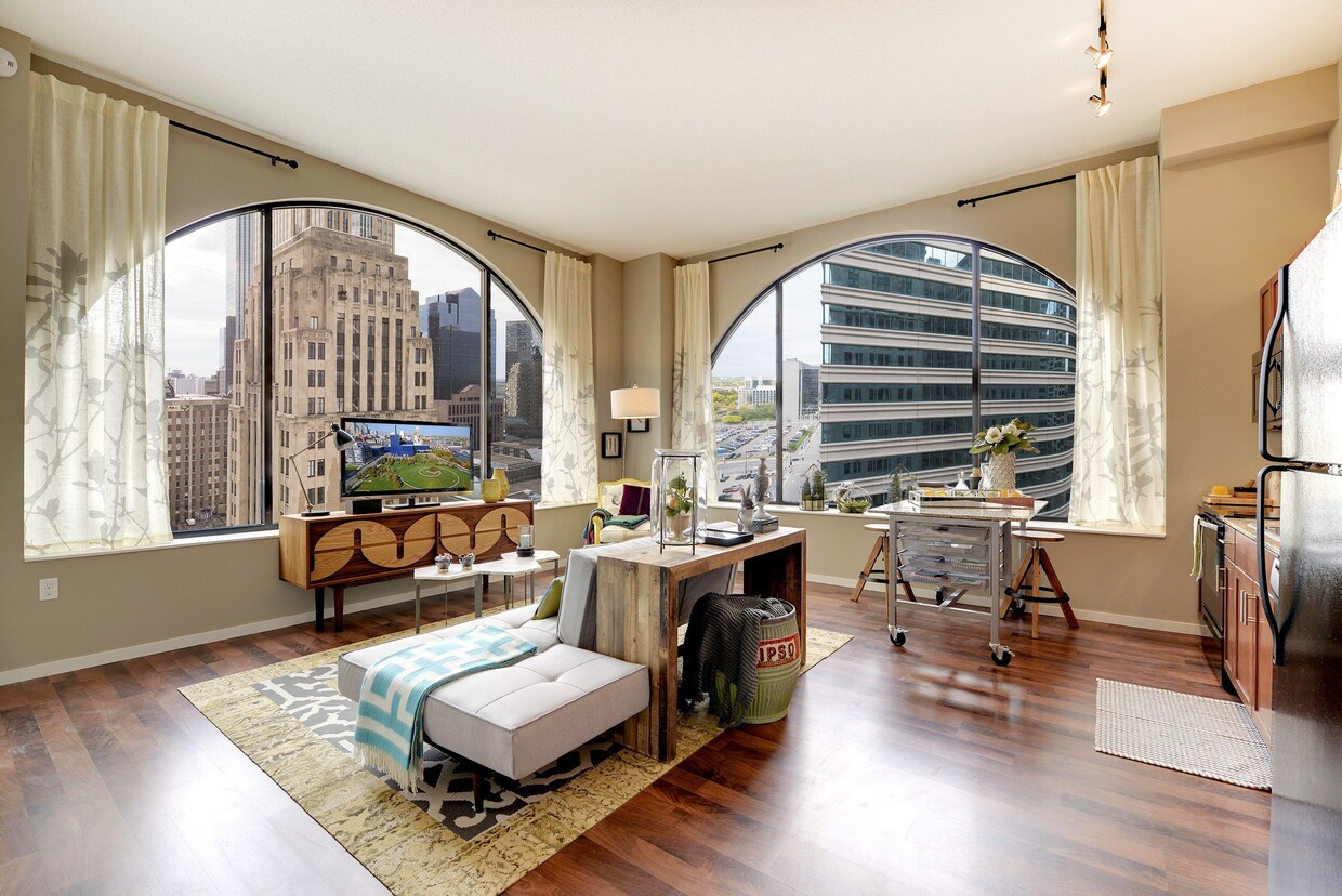 倉俣史朗　室内 1/NO.205 室内1/NO.409 FP 1989/11 Soo Line Building City Apartments - 101 S 5th St Minneapolis