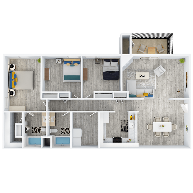 Floorplan - The Whitney Franklin