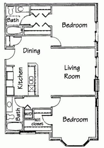 Floorplan - Kearney Meadows Apartments