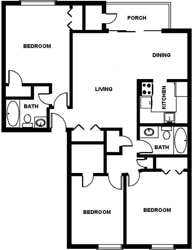 Floorplan - Oakbrook Village