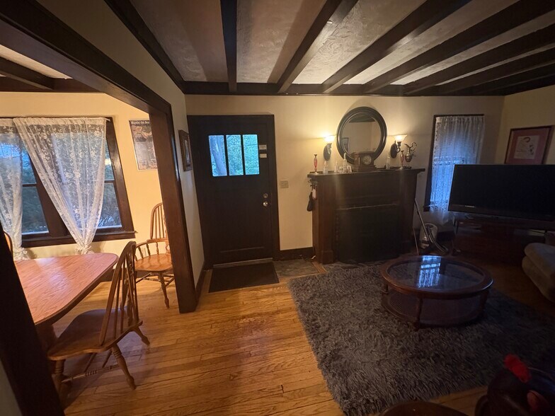 Dining and living room - 117 Linden Ave