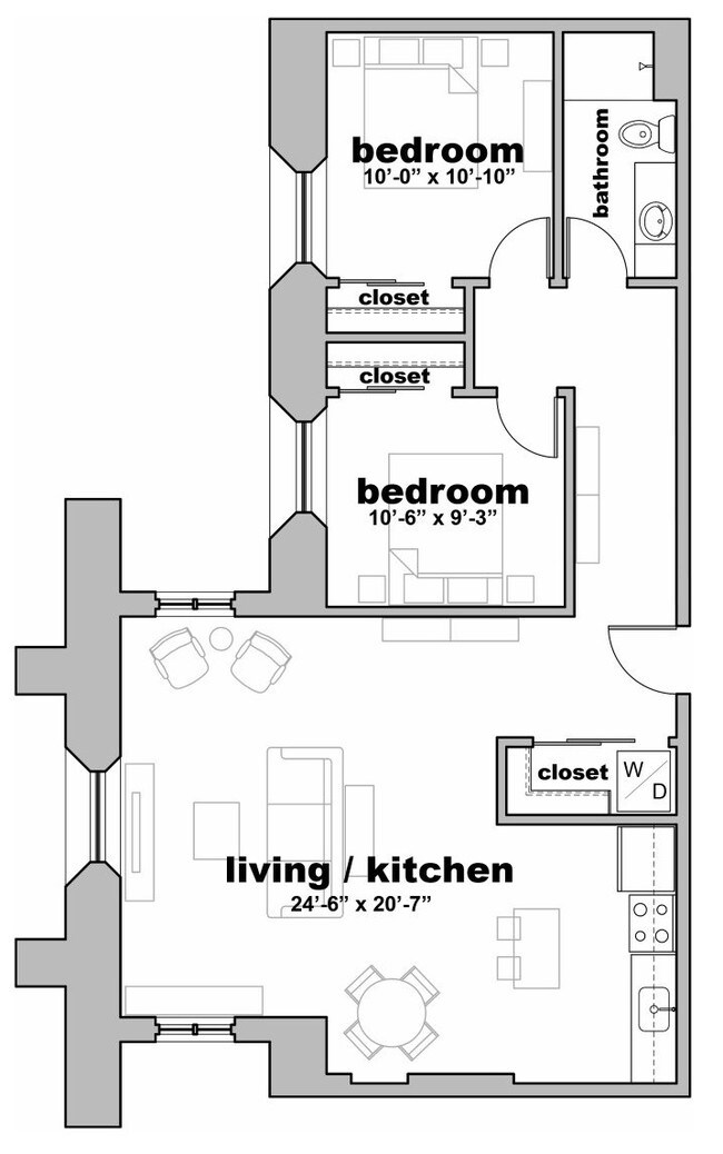 Floorplan - Lofts on Prospect