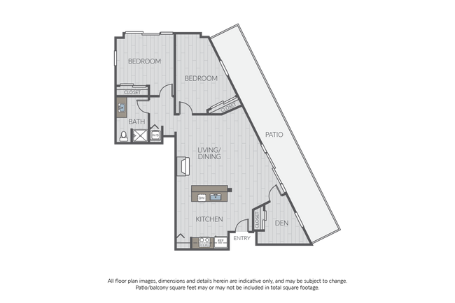 Plan 2B + Den - Wharfside Pointe