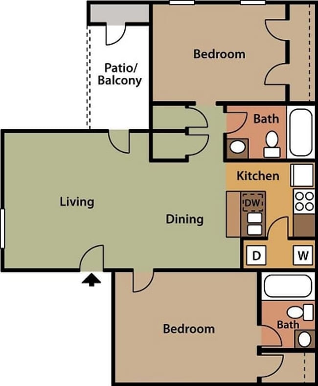 Floorplan - The Harrison