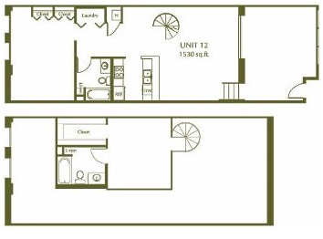 Floorplan - Eleventh Street Lofts