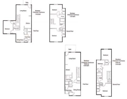 Floorplan - The Meadows Apartments
