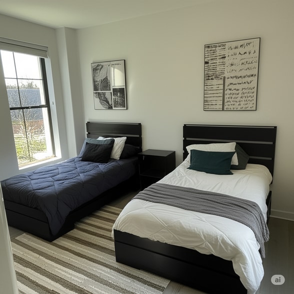 Staged Bedroom 2 - 247 N West St