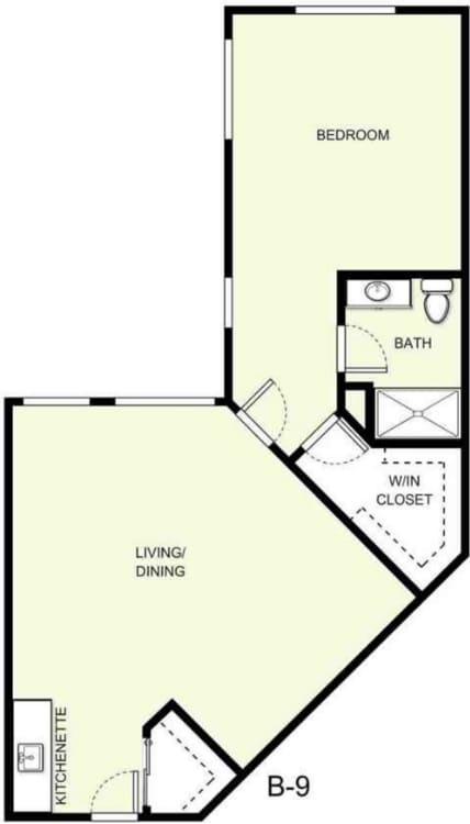 Floor Plan B-9 - Holiday Golden Oaks