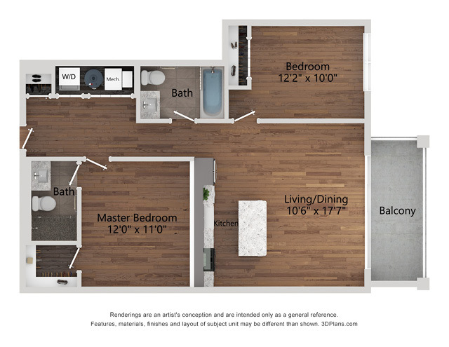 Floorplan - Monroe Aberdeen Place