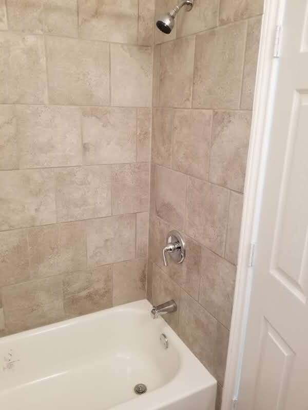 Master shower - 7417 Caddo Rd