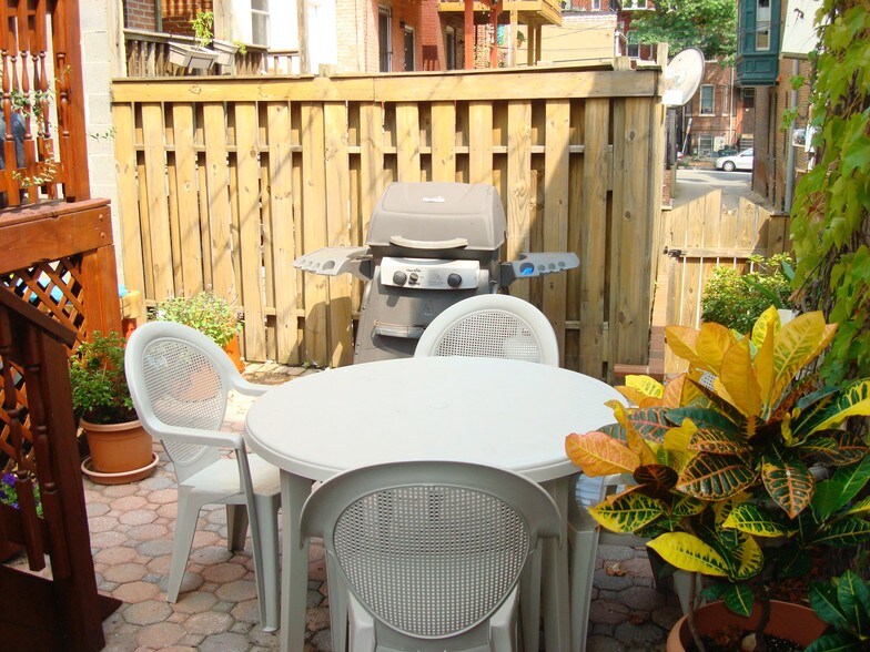 Rear Patio - 512 M St NW