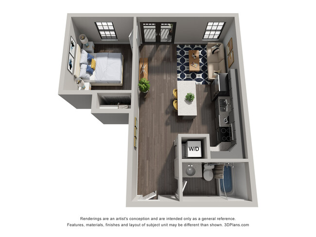 Floorplan - 12th & Court Lofts