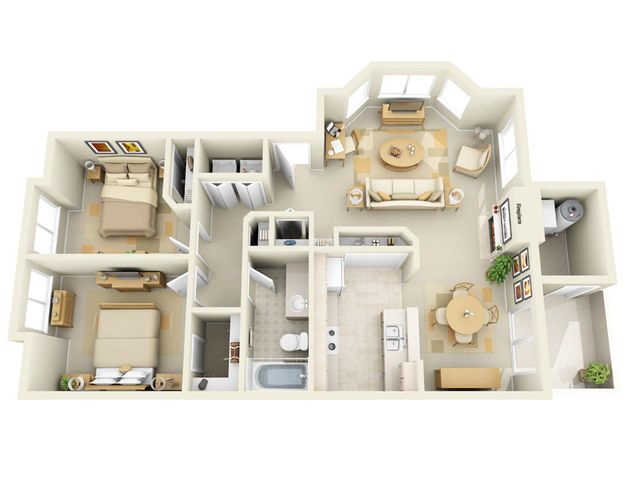 Floorplan - The Park at Mill Plain