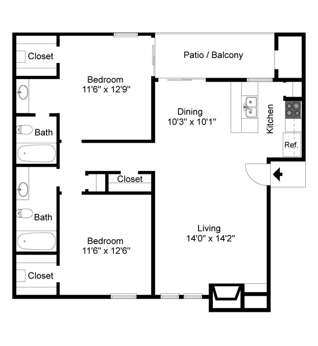 Floorplan - Montfort Crossing