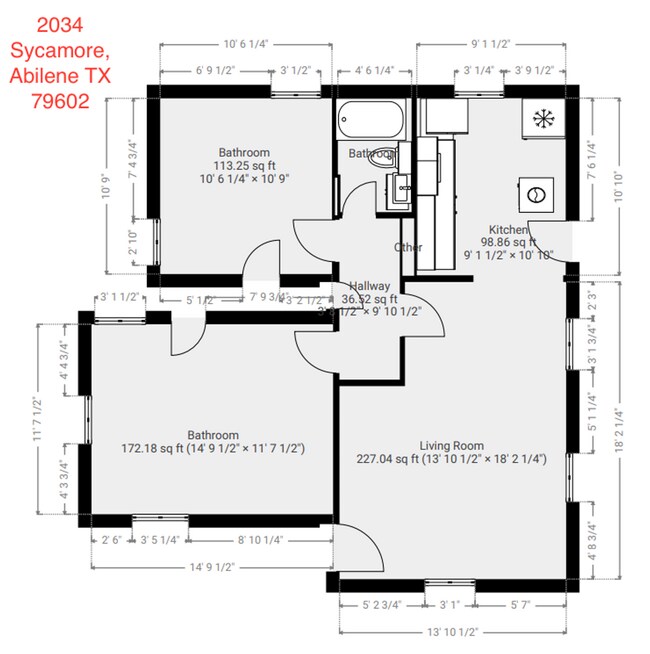 Building Photo - 2 bed 1 bath, New kitchen, new windows!
