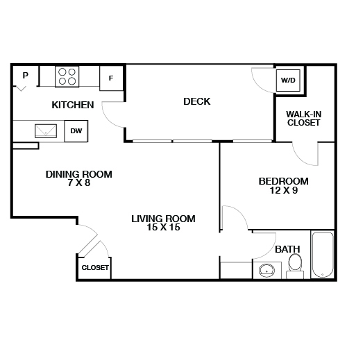 Floorplan - Pacific Bay Vistas Apartments