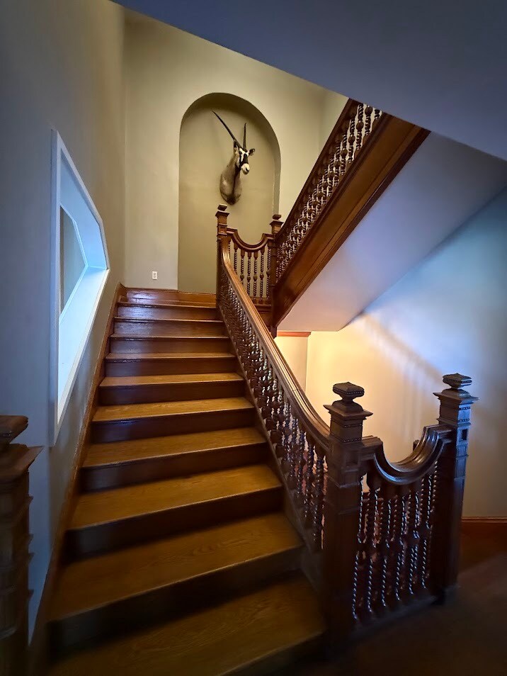 Stairs to 3rd floor - 4 S 4th St