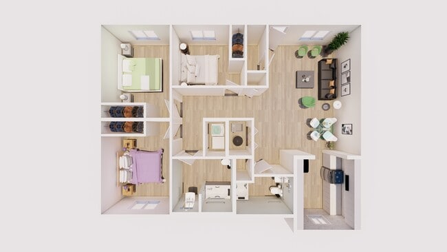 3 Bedroom ADA - Stella Townhomes