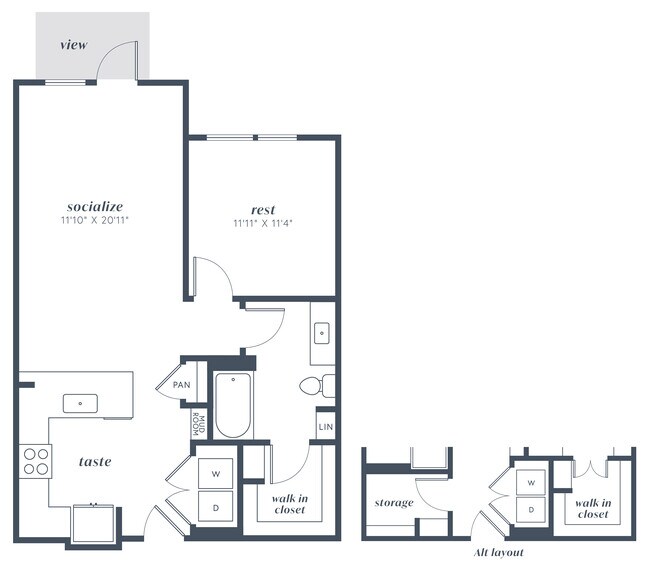 Floorplan - Alexan Julian
