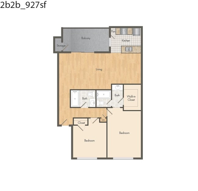 Floorplan - Timbercreek Apartments