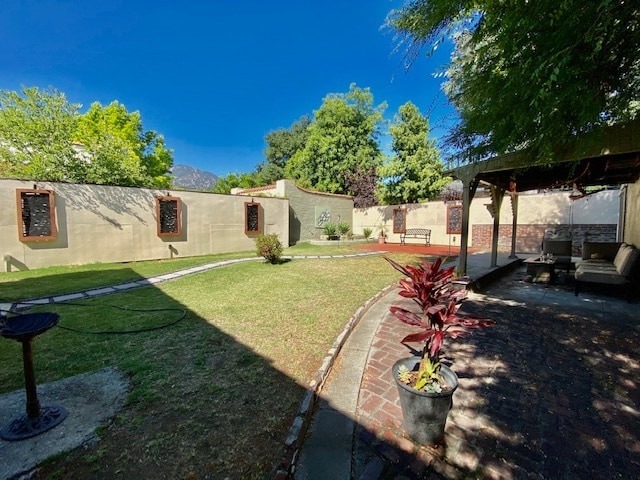 Back yard - 1968 El Molino Ave