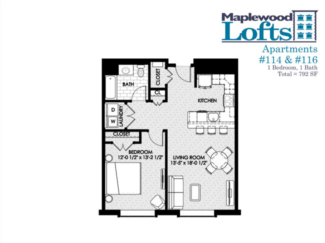 Floorplan - Maplewood Lofts