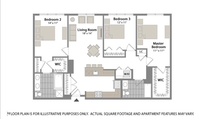 Floorplan - Warren at York by Windsor