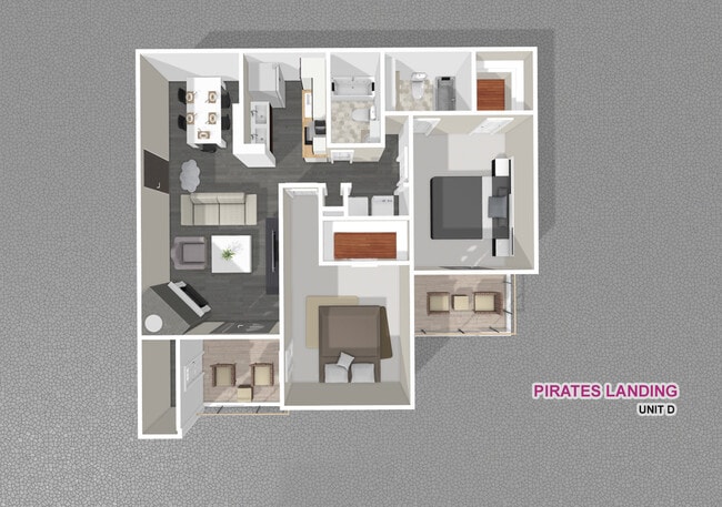 2 Bed/2 Bath - Pirates Landing