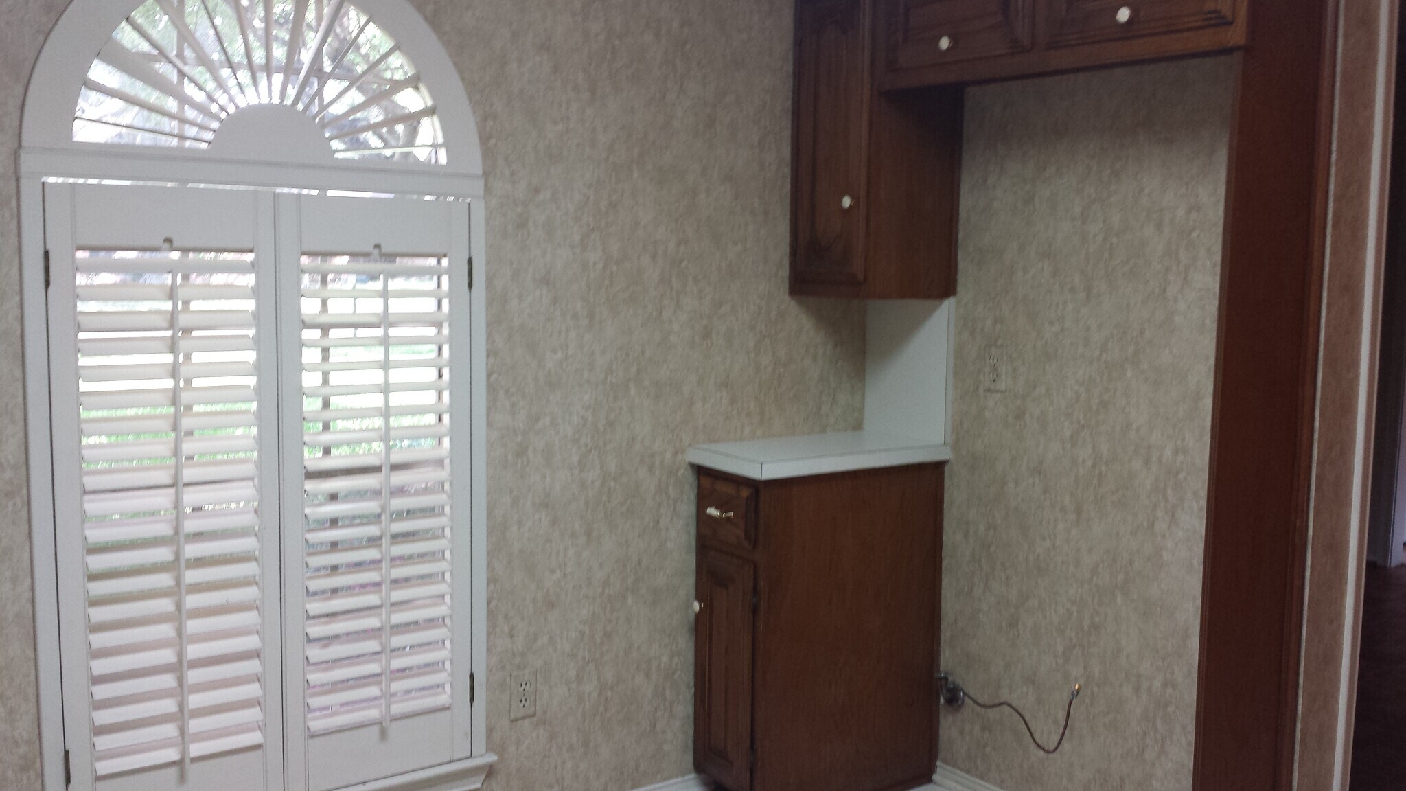 Place for refrigerator - 2304 Canyon Valley Trl