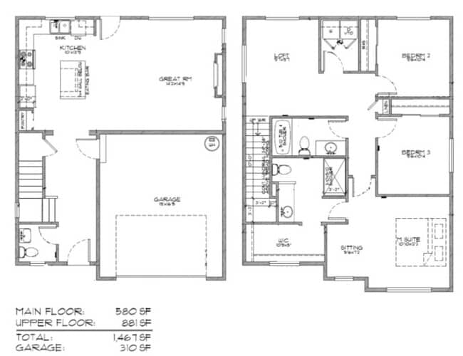 Floorplan - Hudson at Mill Pond