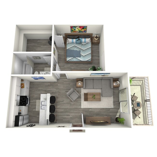 Floorplan - Tides on McDowell