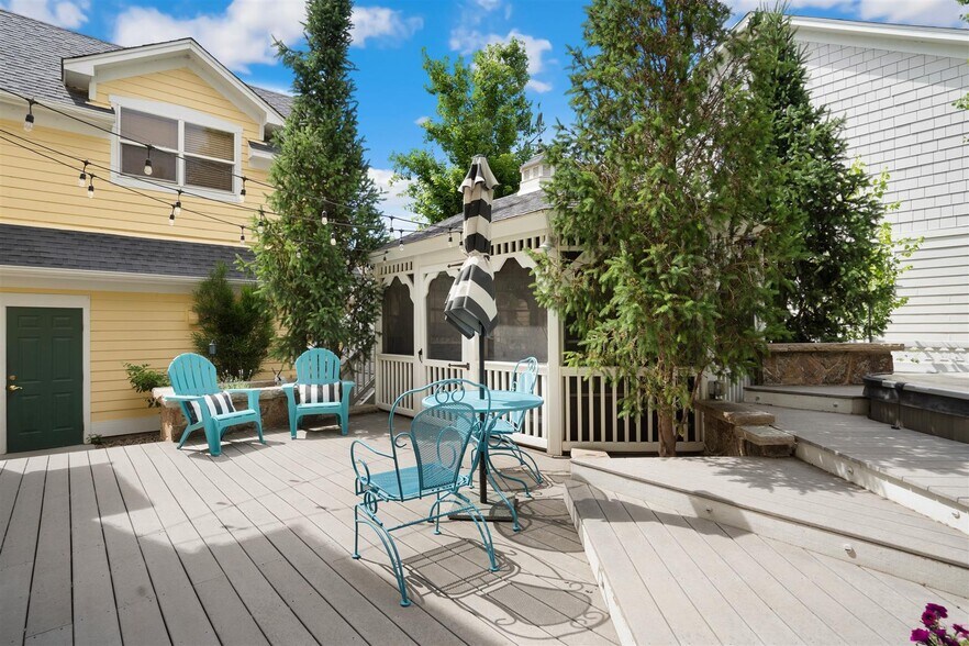 Outdoor living on the expansive composite deck or in the 4-season heated gazebo - 4144 Lost Canyon Drive