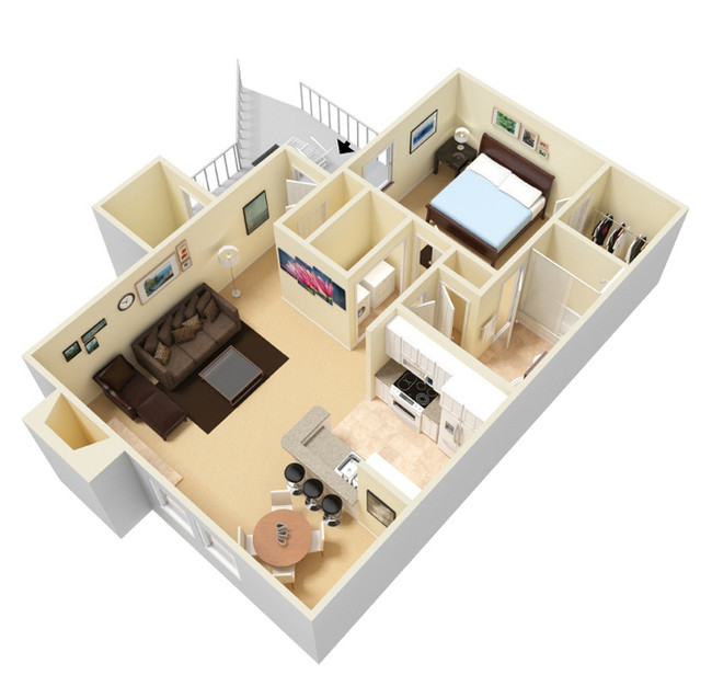 Floorplan - Palmetto Place Apartments