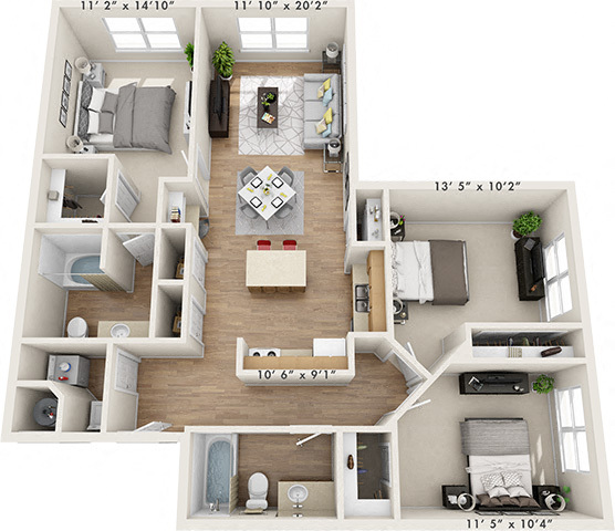 Floorplan - Diamond at Prospect