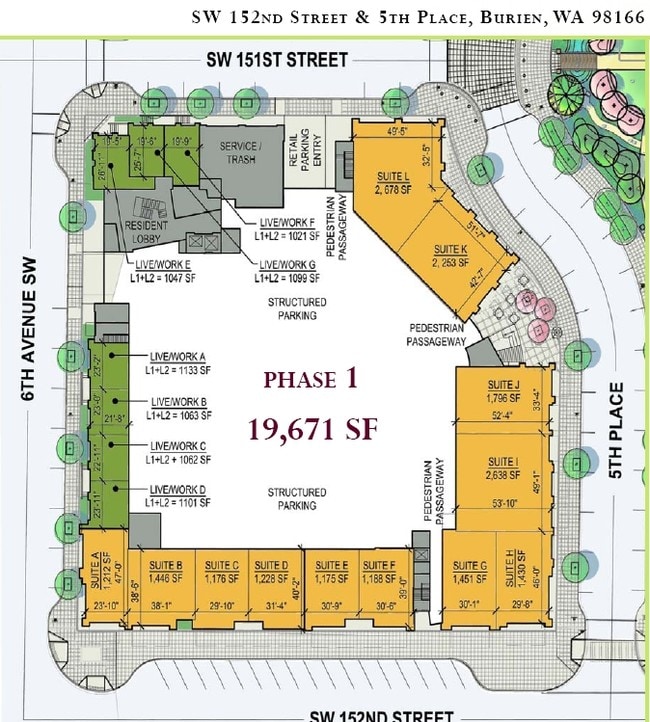 Floorplan - Burien Town Square