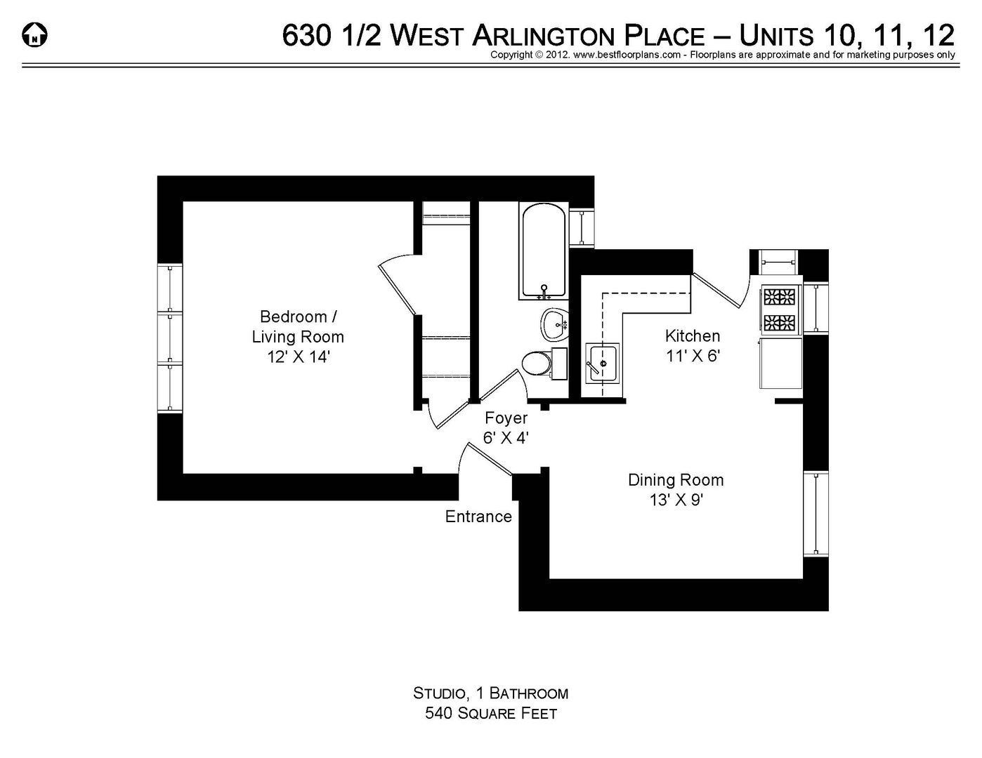Building Photo - 626 W Arlington Pl