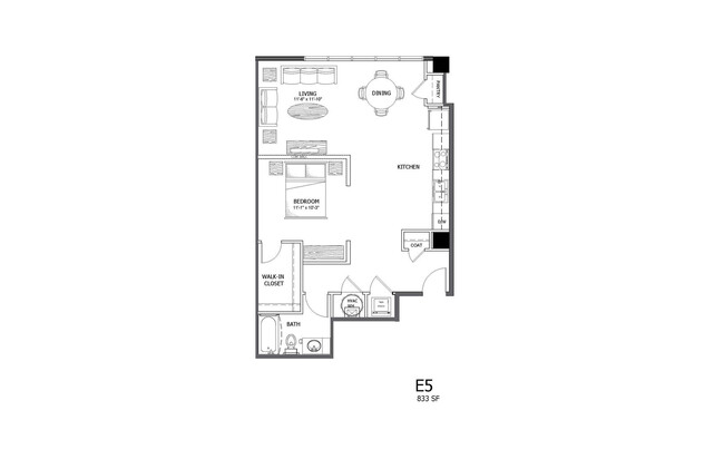 Floorplan - Mercer Atlanta - Student Living