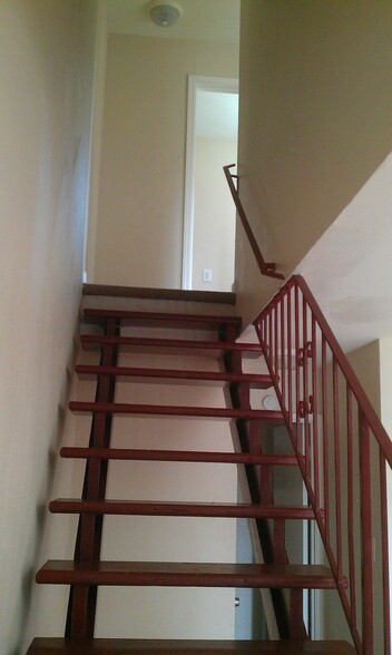 Staircase. - 227 Coventry Dr