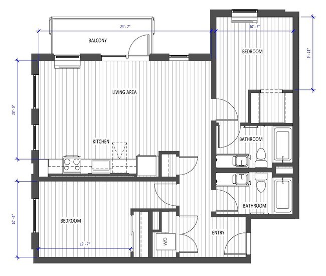 Floorplan - Hyas Point Apartments