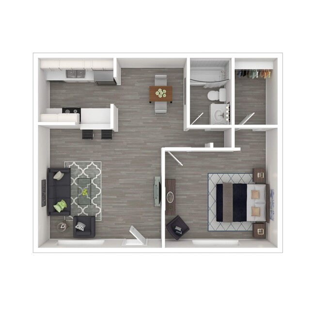 Floorplan - Mission Pointe Club Apartments