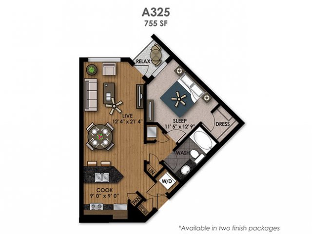 Floorplan - AMLI Riverfront Park