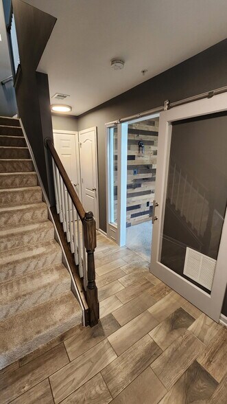 View of 1st level from front door - 9555 Weshurst Ln