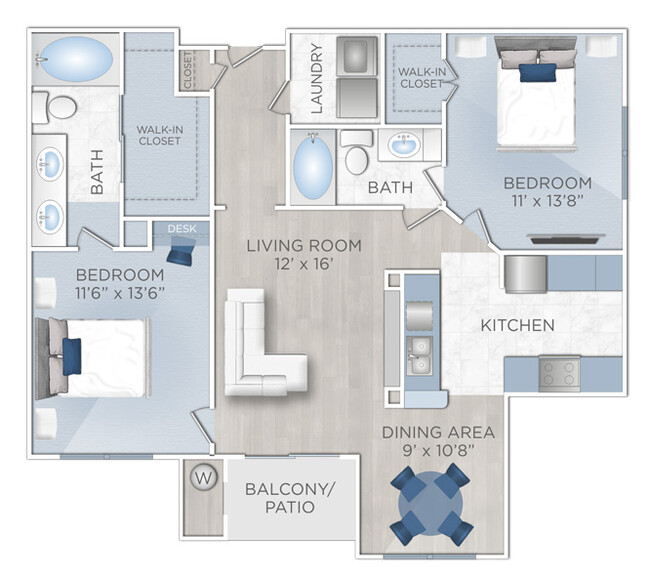 Floorplan - Midtown Arbor Place