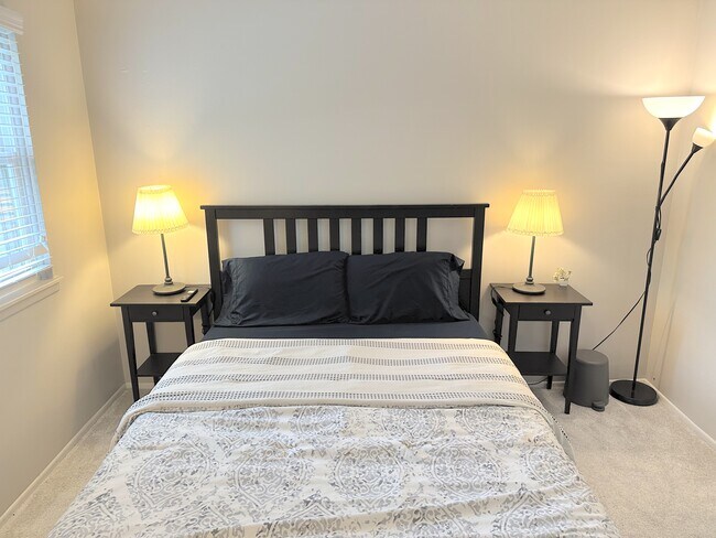 Bedroom on main floor - 3045 Moon Lake Dr