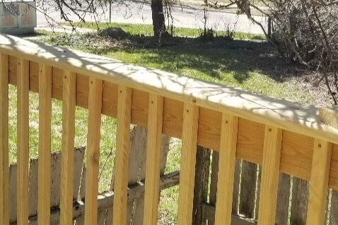 Side yard - 2116 Thaler Ave