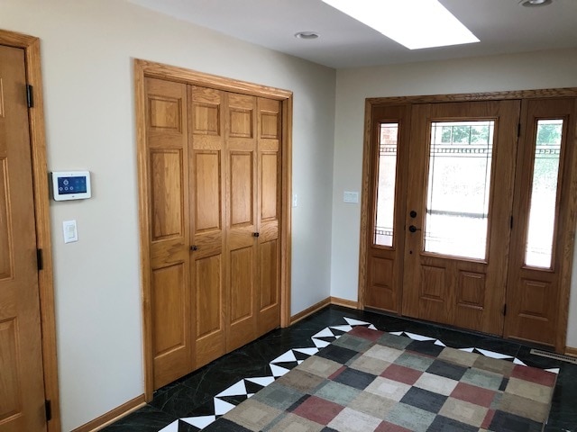 Roomy foyer with new security systme - 9731 110th St N